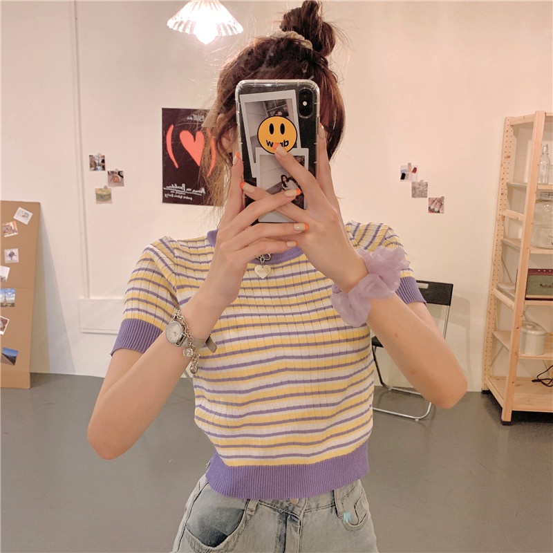 NRVP (MớI) Áo KhoáC Cardigan NgắN Tay ThờI Trang