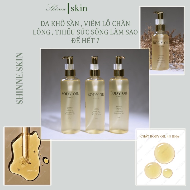 [Body oil]Dầu Dưỡng Da Body Oil 4% BHA | BigBuy360 - bigbuy360.vn