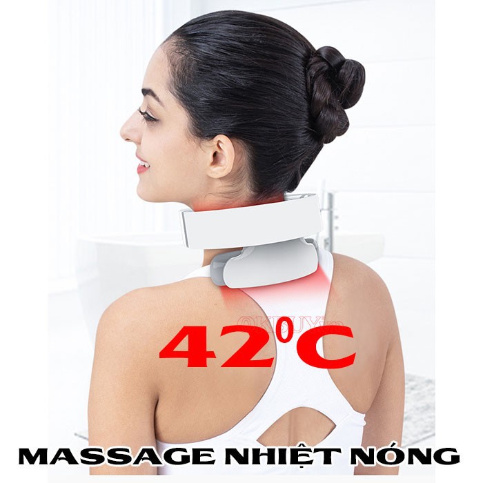 Máy massage cổ xung điện trị liệu đau mỏi cổ cao cấp Mingzhen MZ-N5 - CHÍNH HÃNG