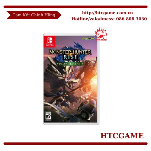 Thẻ game Monster Hunter Rise Edition dành cho máy Nintendo Switch