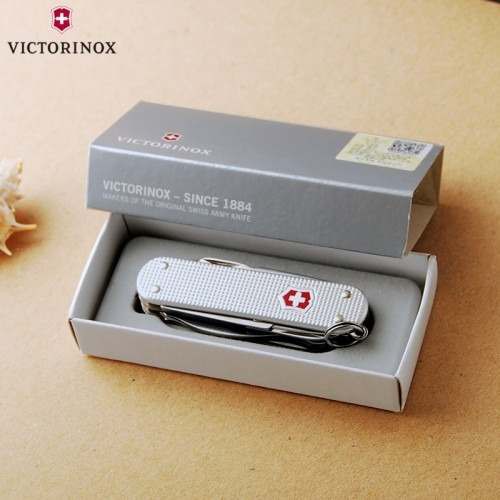 Dao đa năng VICTORINOX MiniChamp Alox Silver 0.6381.26 (58 mm)