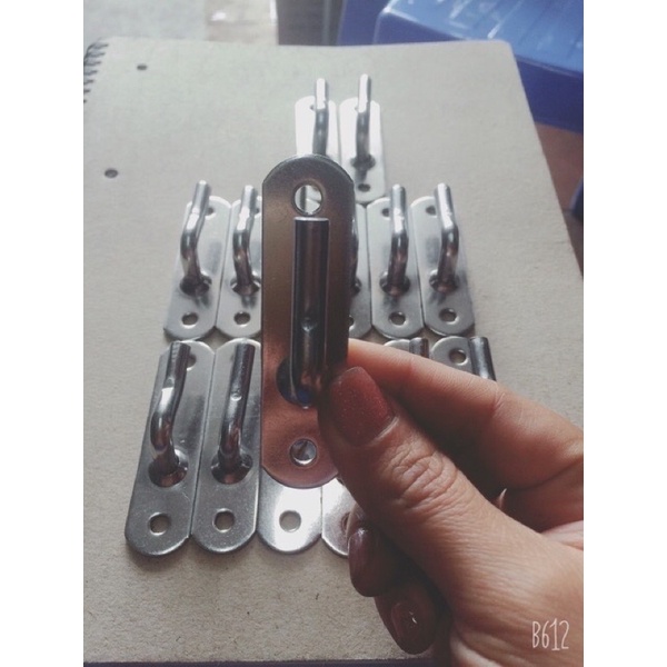 10 Móc bạt inox - móc bạt thành thùng ô tô, xe tải