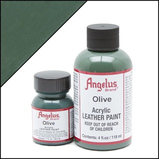 Màu Angelus Acrylic Leather Paint vẽ trên chất liệu da, vải - Màu Olive