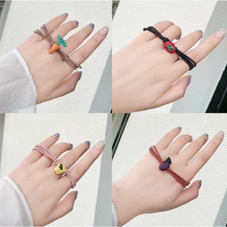 SÉT 5 DÂY BUỘC TÓC TRÁI CÂY PK121