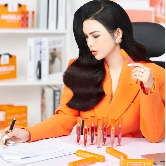 Son Kem Siêu Lì ANGELUX 2022, Công nghệ Màng Khóa Chống Thấm, Chống Trôi Mới Số 1 Việt Nam