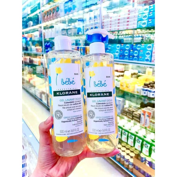 Sữa tắm gội KLORANE BEBE cho bé
