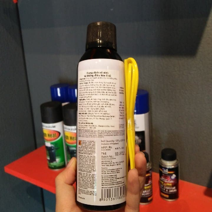 Combo Xịt Khử Mùi 3M: Dung Dịch Vệ Sinh Dàn Lạnh Ô Tô 3M- Chai Xịt Khử Mùi Diệt Khuẩn Xe Ô tô 3M.