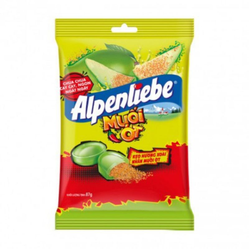 kẹo Alpenliebe hương xoài nhân muối ớt