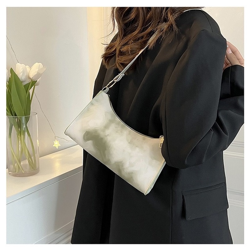 Túi Xách Đeo Vai Hình Vuông Nhỏ Màu gradient Phong Cách Hàn Quốc Mới NB00404