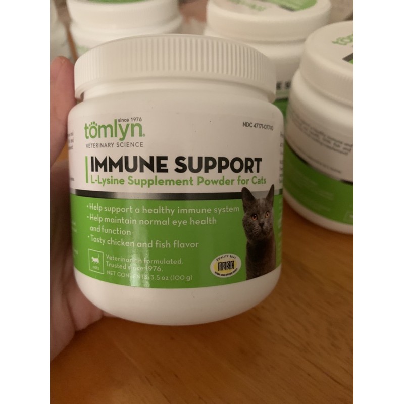 Bột L-Lysine tăng đề kháng cho mèo