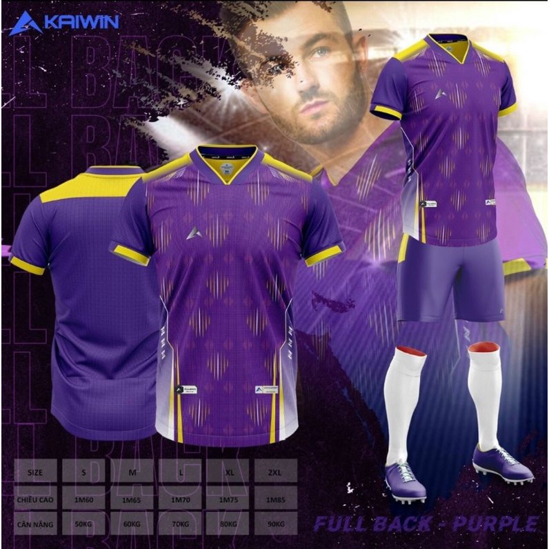 BỘ QUẦN ÁO BÓNG ĐÁ KAIWIN - FULL BACK