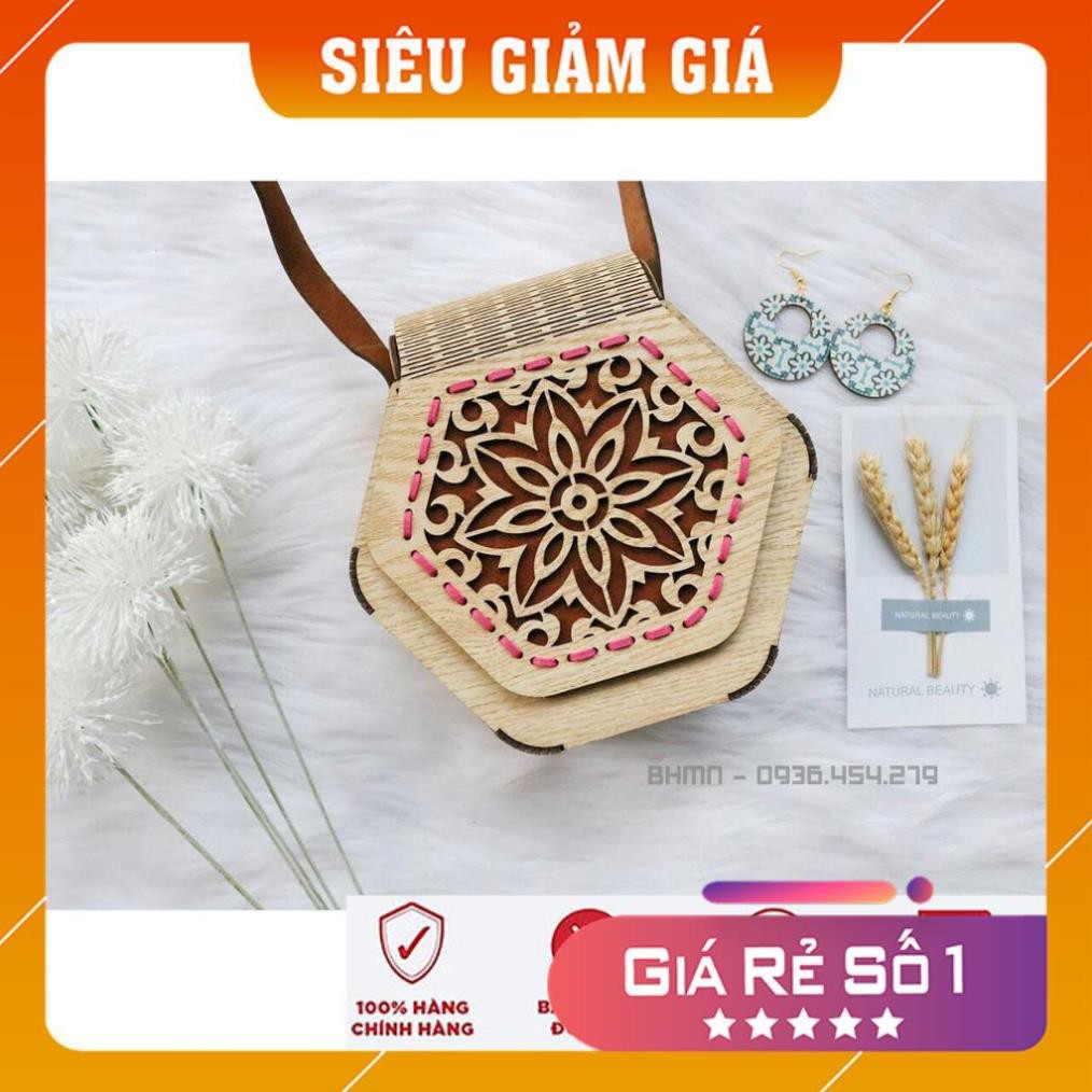 Túi xách gỗ - Túi xách Vintage, handmade - Đẹp-Độc-Lạ, Giá rẻ nhất