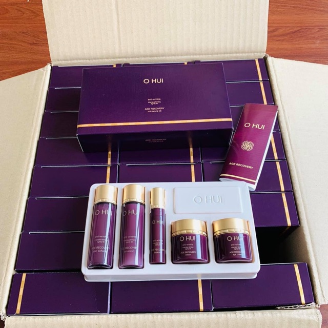 Set Chống Lão Hoá Age Recovery Ohui Mini date 2022