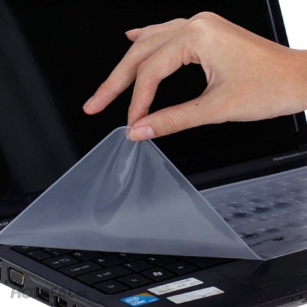 Tấm phủ bàn phím laptop Silicon