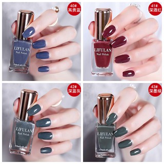 ✿LIFULAN✿Sơn móng  tay dạng nước  Sơn móng Sức khỏe 12ml(48-52)