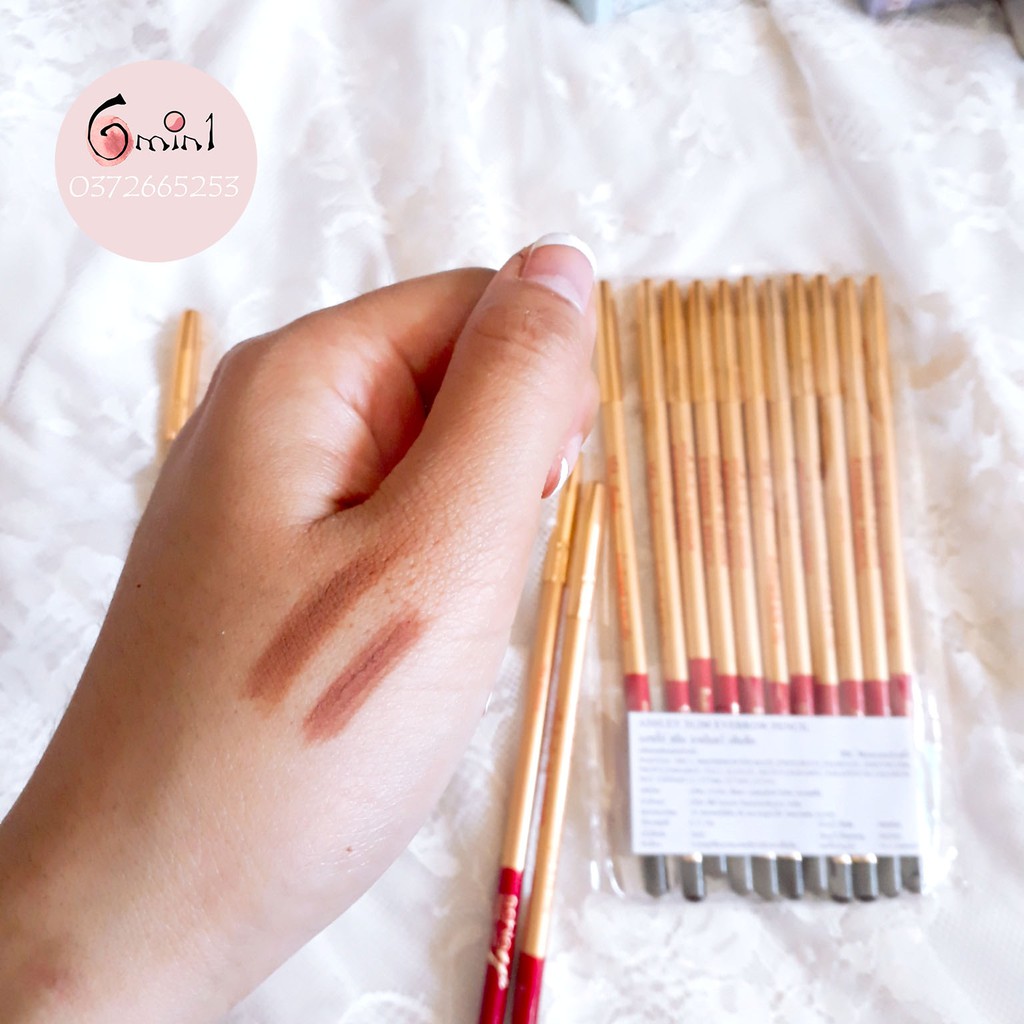 Chì Kẻ Mày Ashley Eyebrow Pencil AP005 Siêu mảnh 1mm