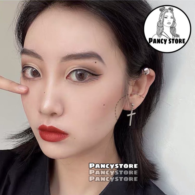 bông tai thánh giá khuyên tai titan siêu bền không gỉ