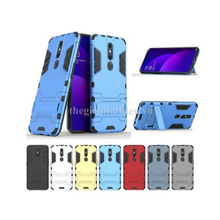 Ốp lưng chống sốc Iron man có chân dựng máy Oppo F11 Pro
