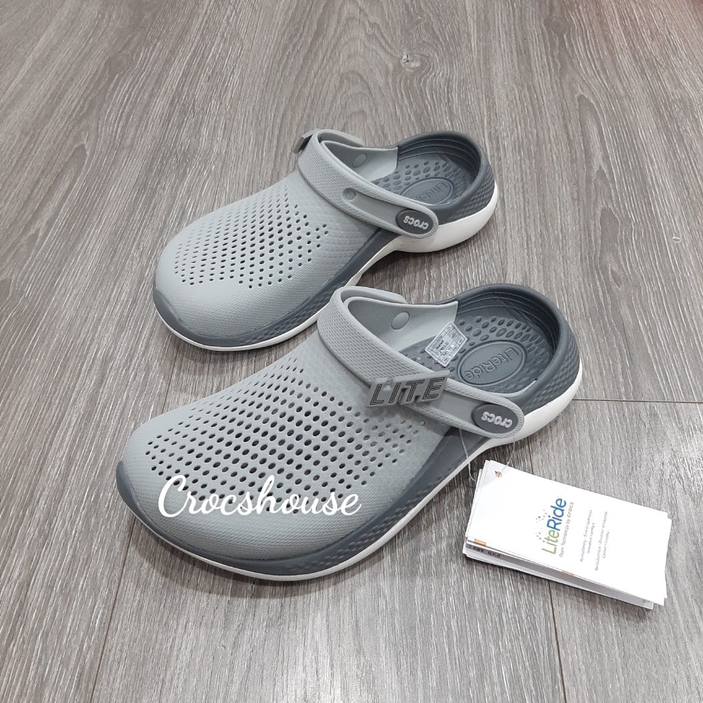 (Bảo hành) Dép sục crocs literide 2 unisex nhiều màu nam nữ hàng cao cấp - crocs house