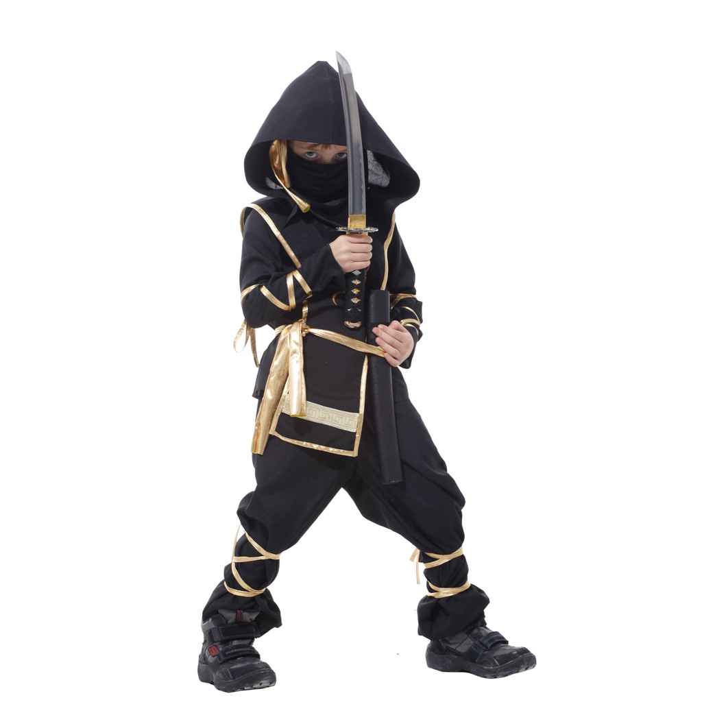 Trang phục hóa trang nhân vật ninja Samurai lễ Halloween dành cho bé