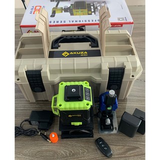 Máy Cân Bằng Laze Xanh 12 Tia Siêu Sáng AKUZA AK GLA 3D - Máy Cân Mực Laze 12 Tia AKUZA