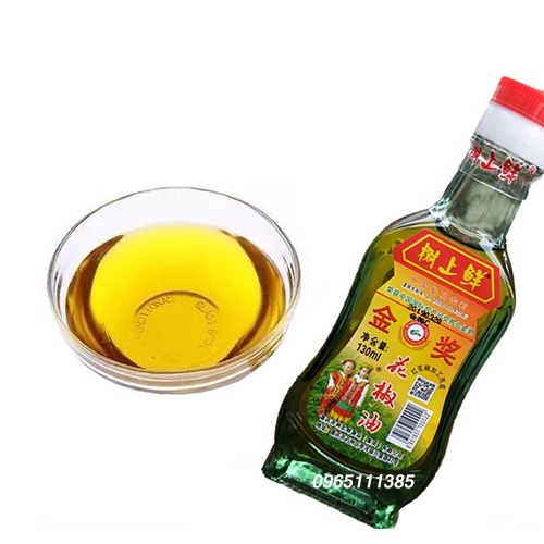 Dầu Hoa Tiêu Xanh 130ml - Dầu Tê