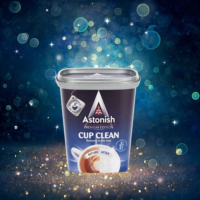 Chất tẩy đa năng dạng bột Astonish tẩy rửa các vết bẩn cứng đầu trên đồ dùng tẩy lưới máy hút mùi cặn ố vàng C9630