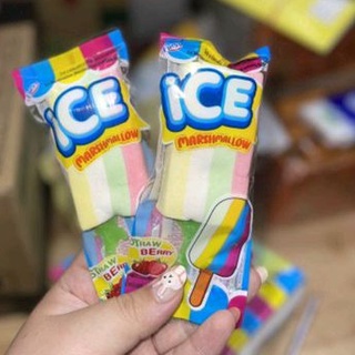 kẹo gòn cầu vòng que kem