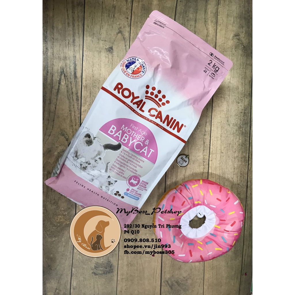 (chính hãng) royal canin mother &amp; baby cat - thức ăn hạt cho mèo con và mèo mẹ (0.5kg-1kg)