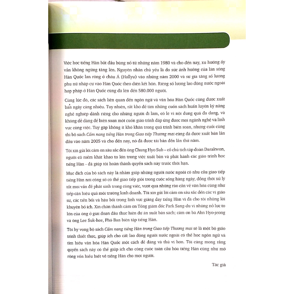 Sách - Cẩm Nang Tiếng Hàn Trong Giao Tiếp Thương Mại - Tập 1