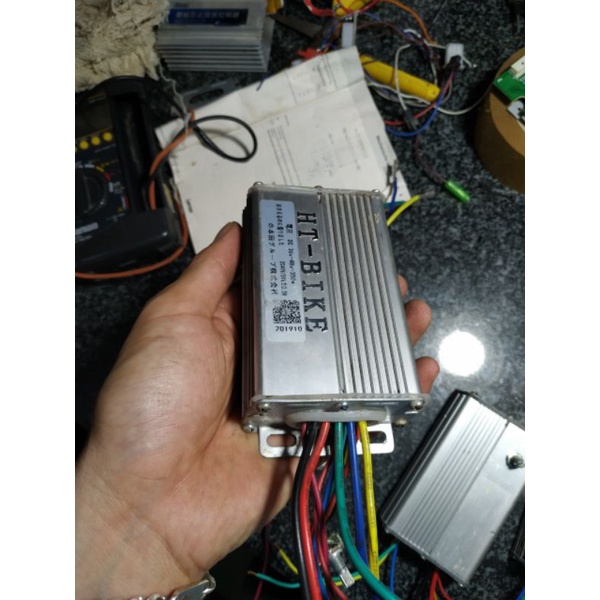 điều tốc xe điện đã mod chạy 12v đến 24v