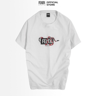 Áo thun nam FEAER thấm hút và co dãn tốt chất cotton KING SNAKE