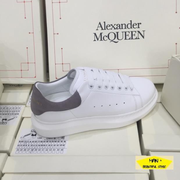 XẢ THANH LÝ <3 (Full box) Giày thể thao sneaker ALEXANDER MCQUEEN gót xám < : :)) . new :  Hàng Chuẩ