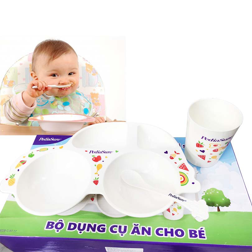 Khay và dụng cụ ăn uống cho bé cao cấp