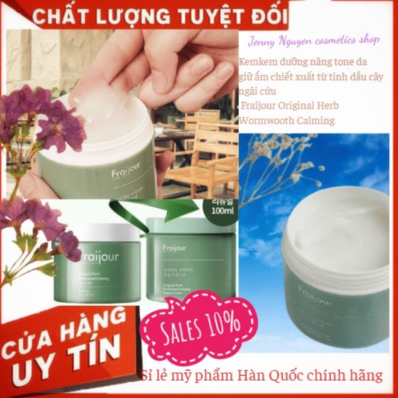 kem dưỡng da  Fraijour Original Herb Wormwooth Calming