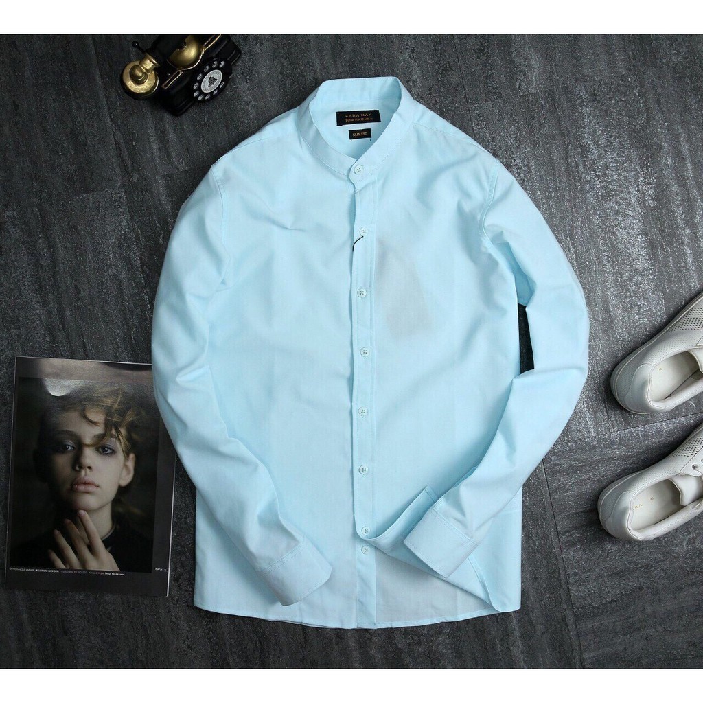 Áo sơ mi nam dài tay chất vải mềm mát, thấm hút mồ hôi – FORMEN SHOP – FMSTT002 | BigBuy360 - bigbuy360.vn