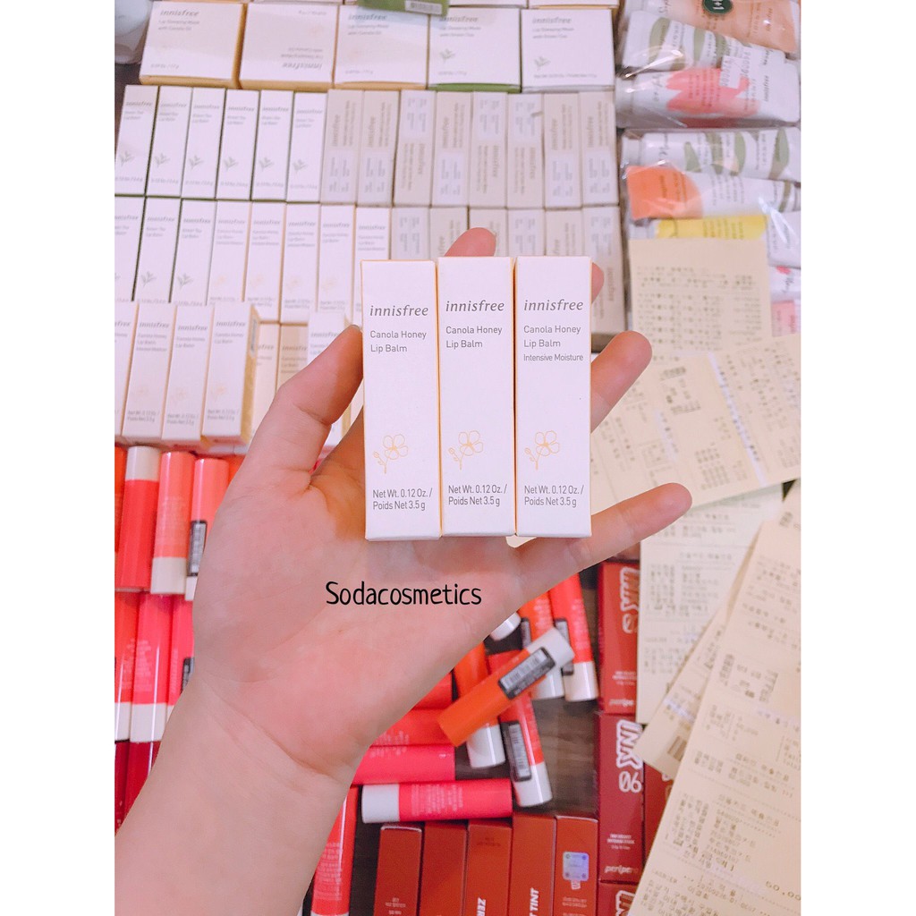 Son Dưỡng Innisfree Canola Honey Lip Balm(THANH LÝ DATE THÁNG 6/2021) | BigBuy360 - bigbuy360.vn