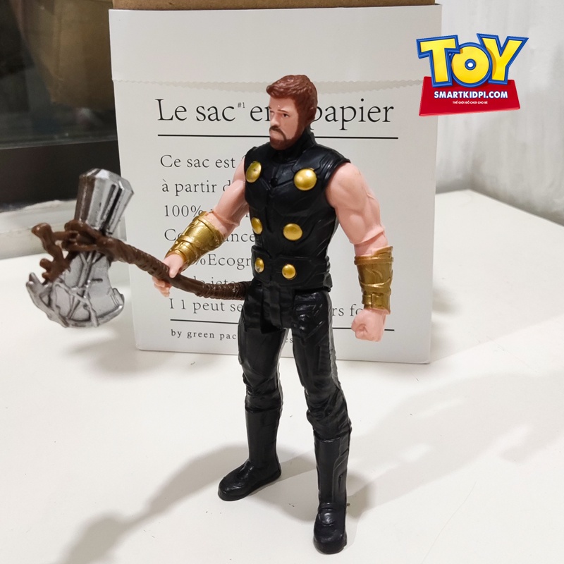 - Đồ Chơi Siêu Anh Hùng Avenger 2 - Mẫu 10 nhân vật Có Đèn Phát Sáng Đỏ Nhựa An Toàn Cao Cấp