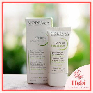 Kem dưỡng da se khít lỗ chân lông kiềm dầu cho da dầu mụn Pháp BlODERMA KDD0017 hebi_officialstore