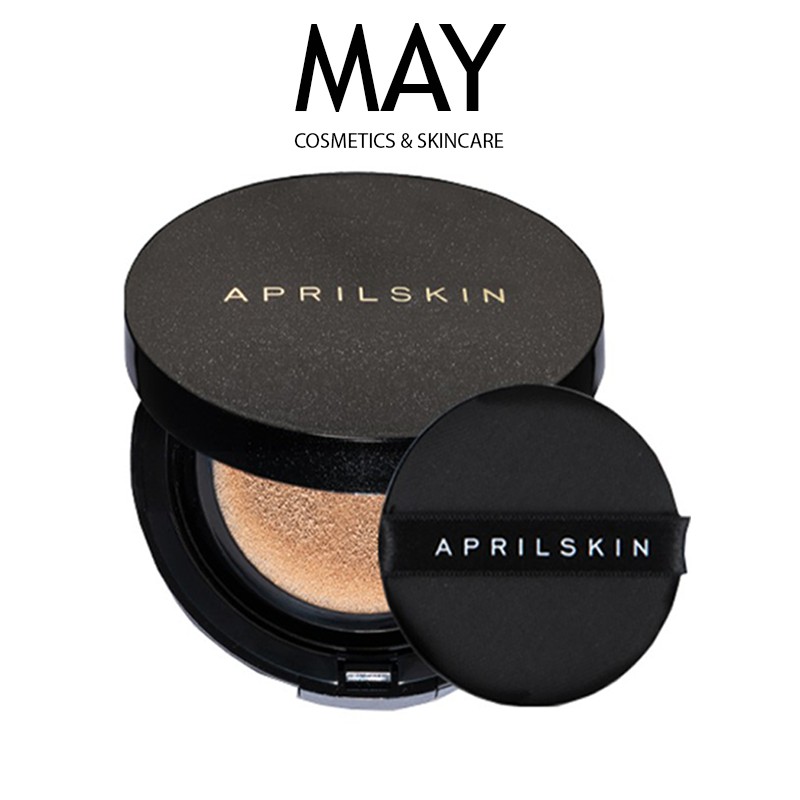 [MẪU MỚI 2021] Phấn Nước April Skin Black Magic Snow Cushion GALAXY Edition 15g