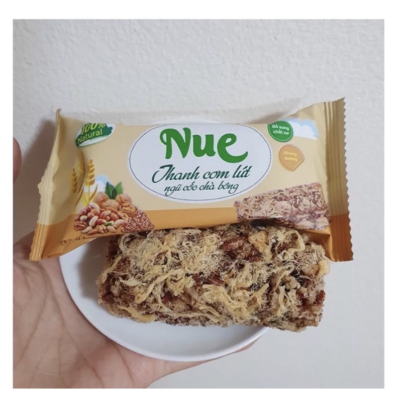 Hộp 12 thanh gạo lứt ngũ cốc chà bông,rong biển