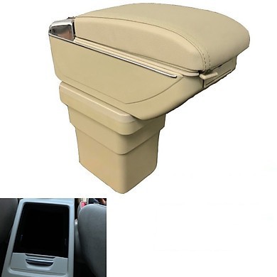 Hộp Tỳ Tay Xe Mitsubishi Xpander cắm cốc không cần khoan vít-có cổng cắm USB tiện lợi