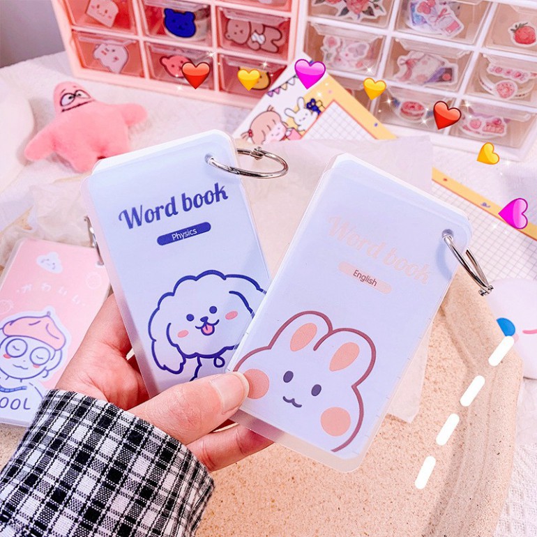 Sổ Tay Bỏ Túi Dễ Thương, Sổ Wordbook Từ Điển Bỏ Túi Nhỏ Gọn Tiện Lợi - Vani Store