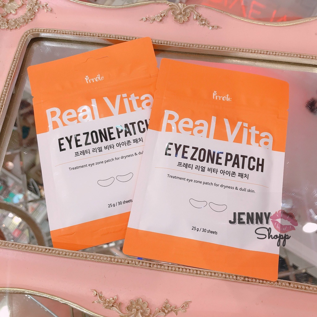 Mặt Nạ Đắp Mắt Prreti Real Vita Eye Zone Patch