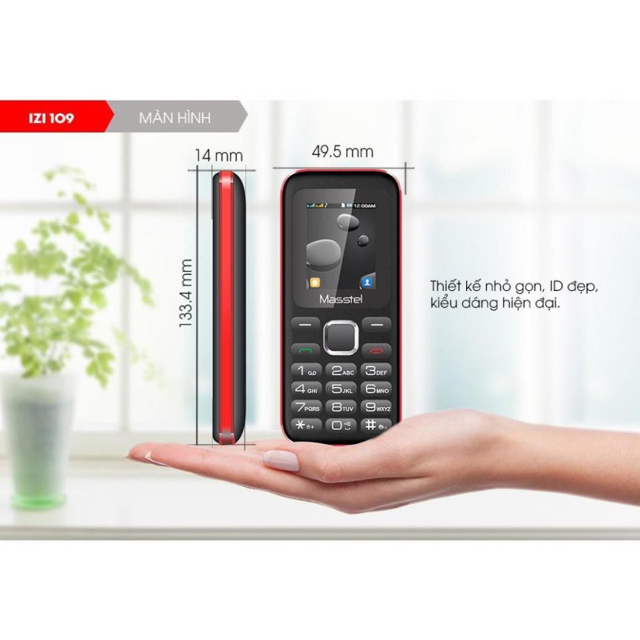 💗[FREESHIP]💗💗💗 [KM LỚN] Điện thoại di động Masstel iZi 109 - Hãng phân phối chính thức ☀️☀️☀️ GIÁ RẺ | BigBuy360 - bigbuy360.vn