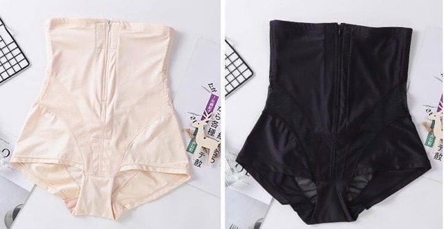 Quần gen bụng lụa 2 màu dành cho nữ | BigBuy360 - bigbuy360.vn