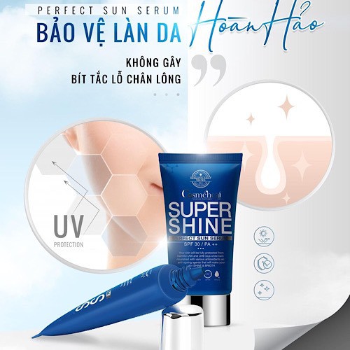 Serum Chống Nắng Nội Sinh Supershine Perfect Sun (120ml)