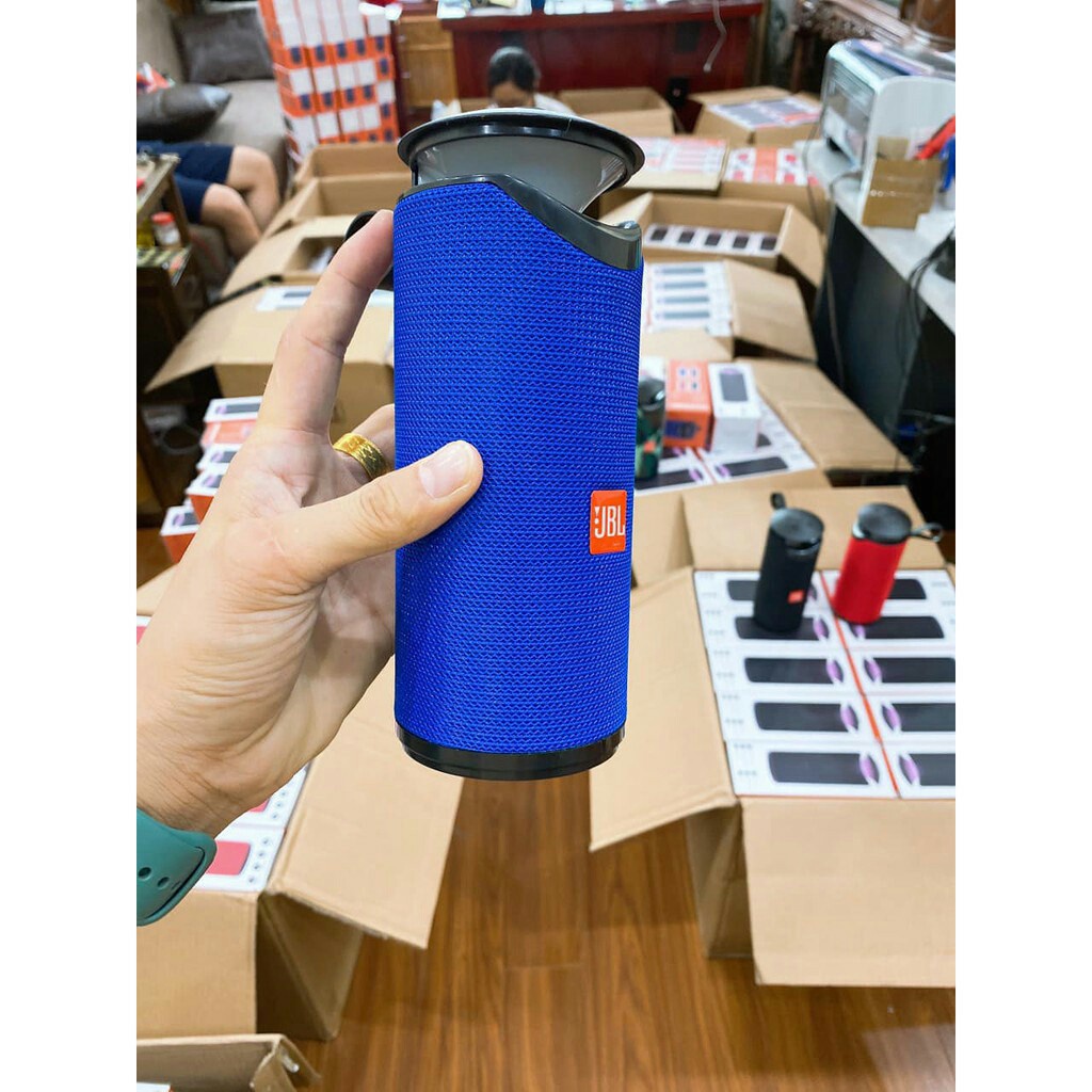 Loa Bluetooth Mini JBL GT-112 Đèn LED Nhiều Màu, Âm Thanh Siêu To, Pin Cực Trâu