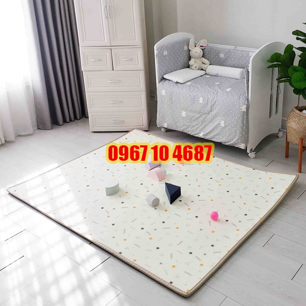 Thảm cuộn cho bé Umoo dày dặn, không mùi, không thấm nước