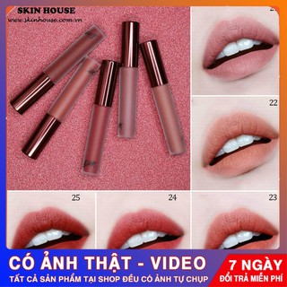 [FULL MÀU] Son kem lì BBIA Velvet Lip Tint version 3